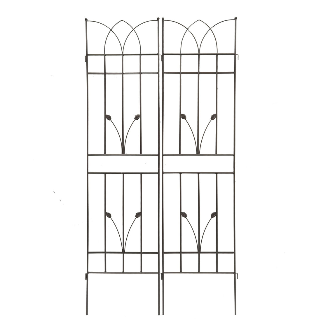 Metal Garden Trellis Rustproof For Climbing Plants Outdoor Flower Support