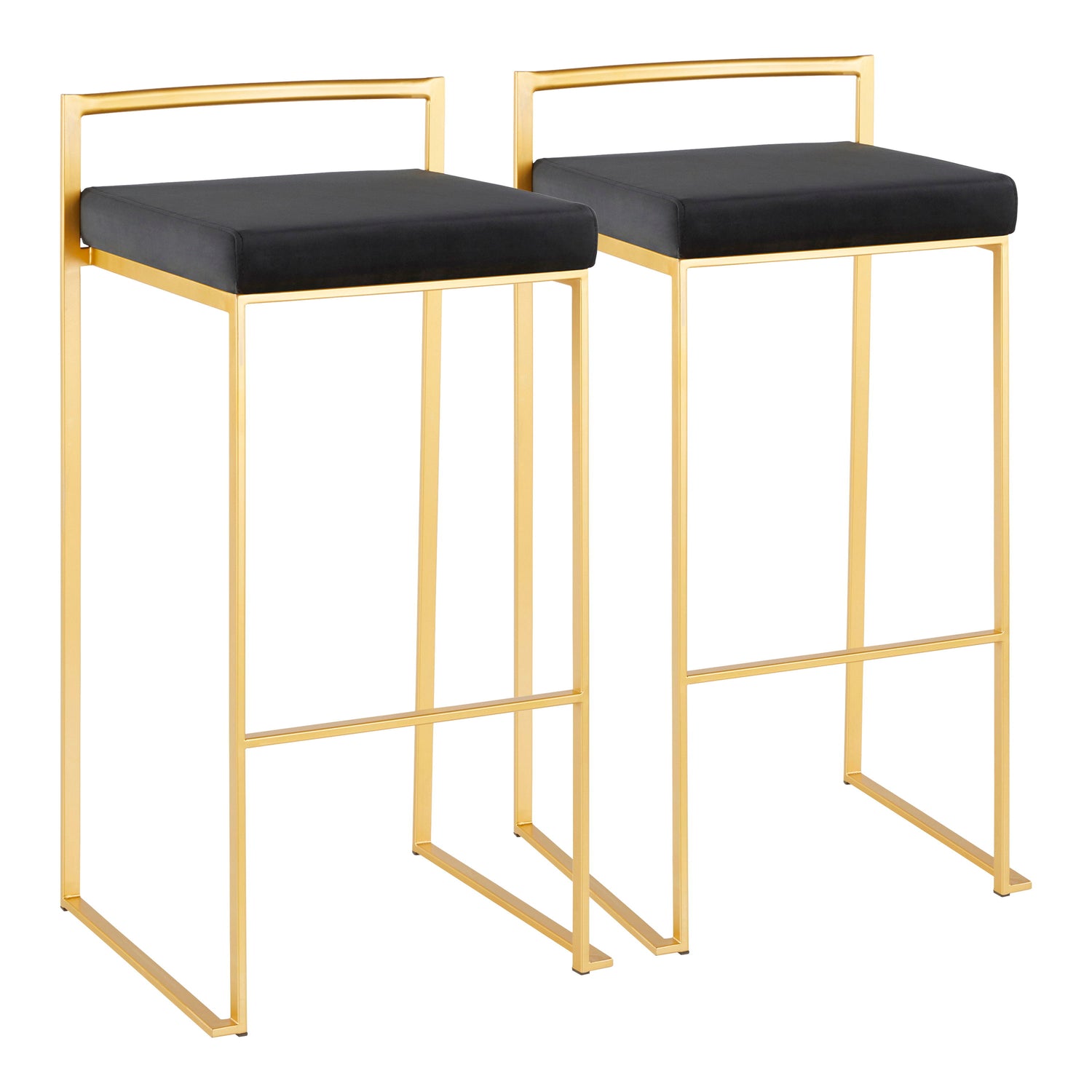 Fuji - Contemporary / Glam &amp; Quality Construction Barstool
