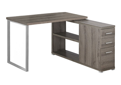 Computer Desk, Home Office, Corner, Left, Right Set - Up, Storage Drawers, L Shape, Laptop, And Contemporary &amp; Modern