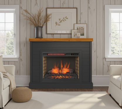 Washington - 48&quot; Fireplace With Mantel