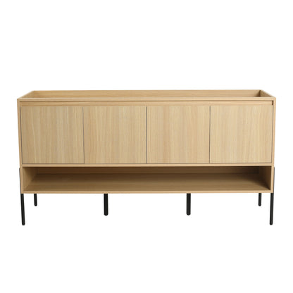 Freestanding Bathroom Vanity &amp; Soft Close Cabinet Doors