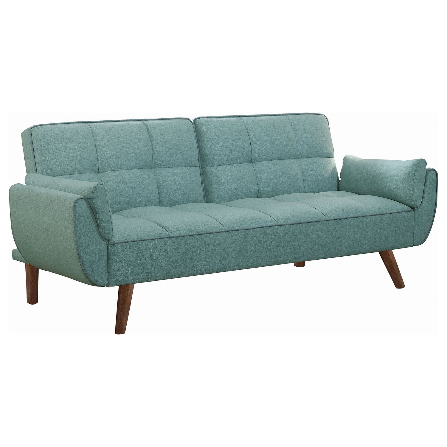 Laggarhem - Tufted Back Upholstered Sofa Bed - Turquoise