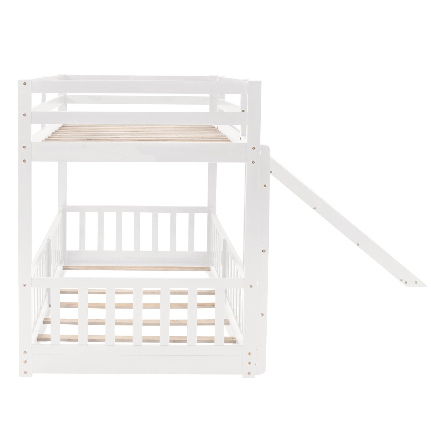 Functional Bunk Bed &amp; Convertible Ladder And Slide