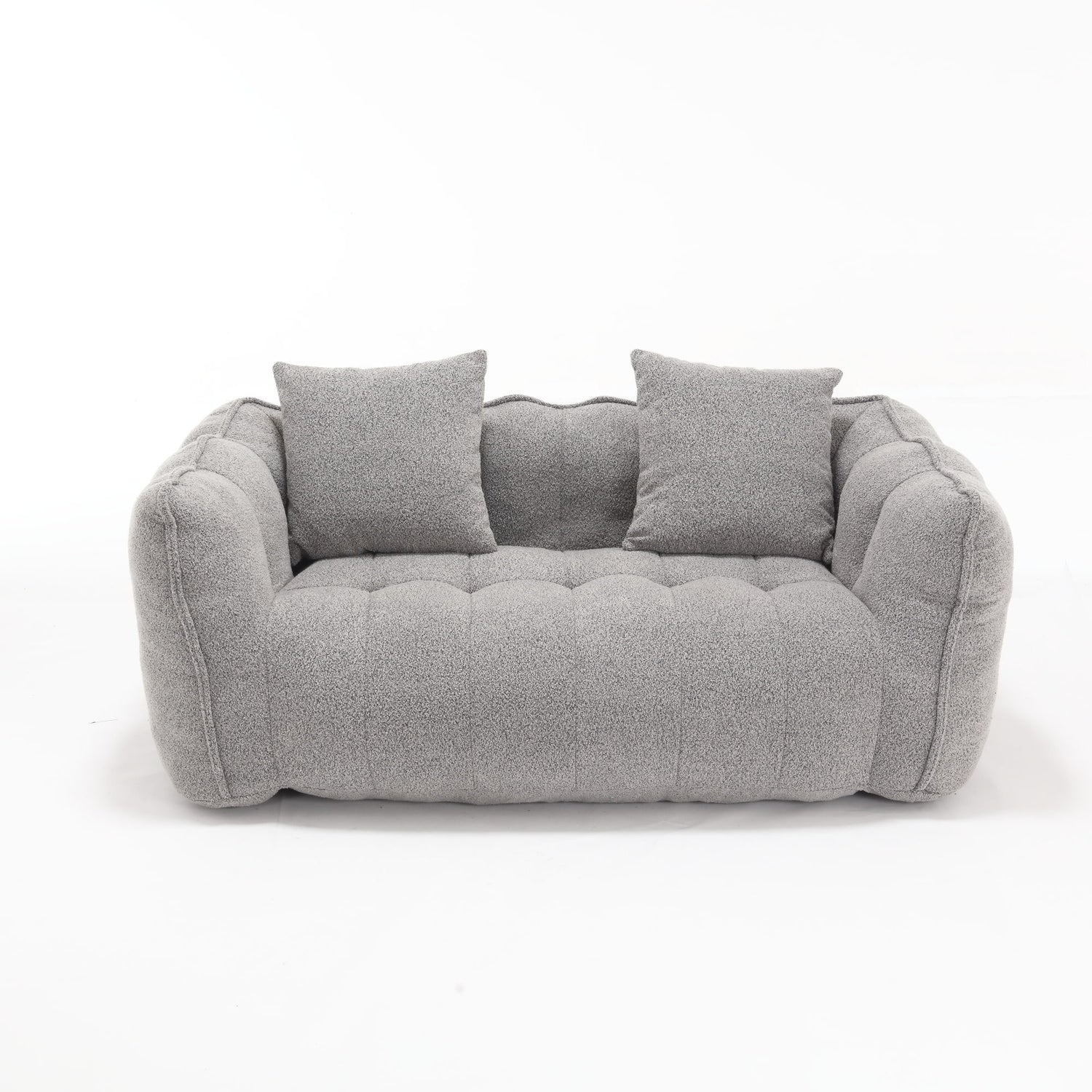 Soft Beanbag Chair With High Resilience Foam Core For Two People