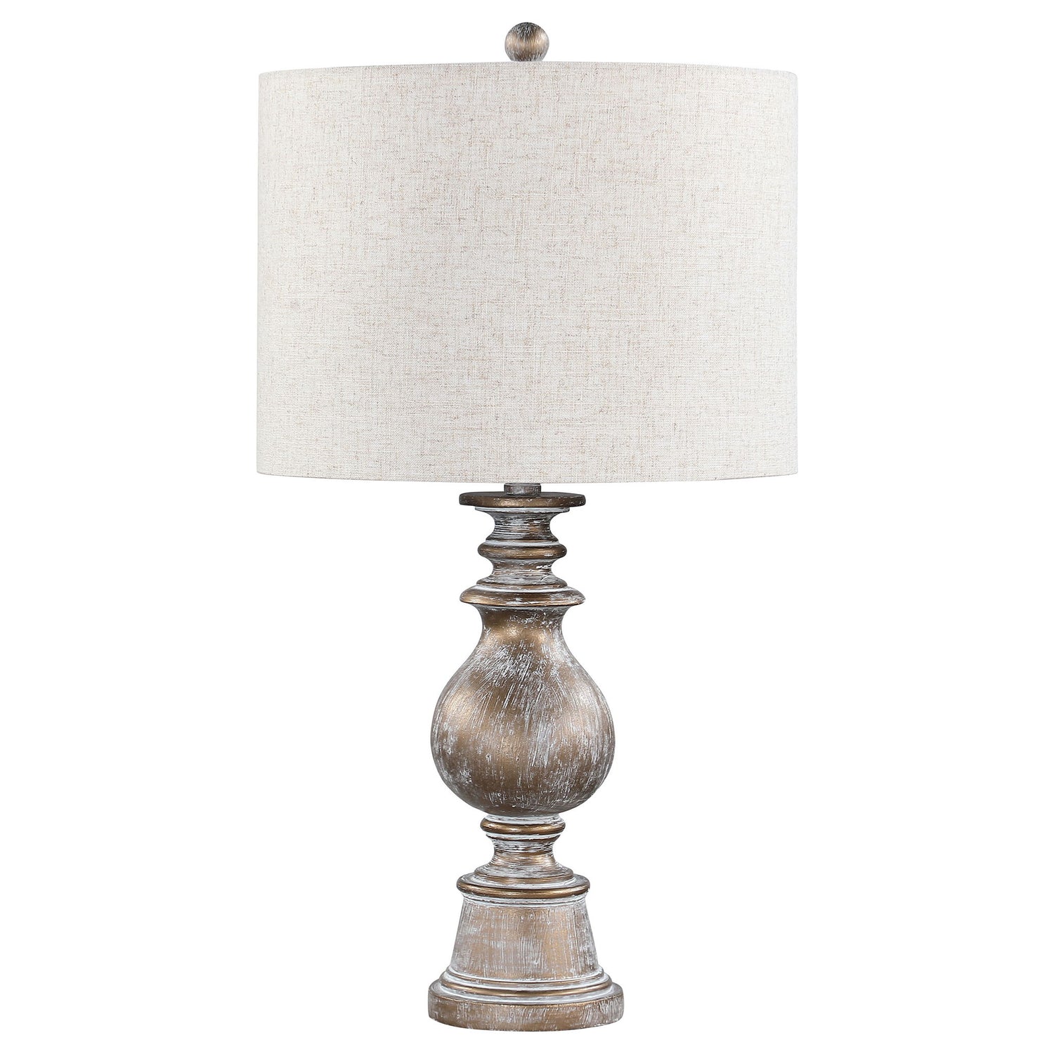 Wahlburg - Drum Shade Table Lamp - Oatmeal