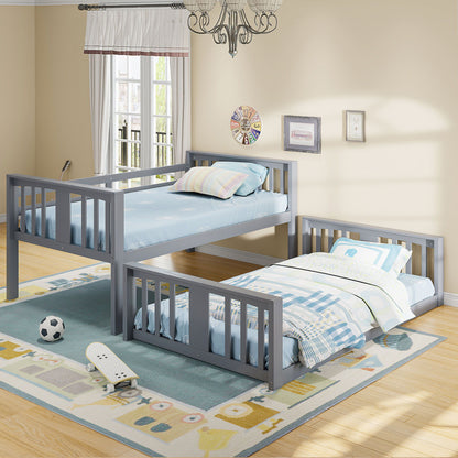 Solid Construction Bunk Bed &amp; Ladder
