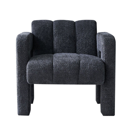 31.10&quot; Boucle Upholstered Accent Chair