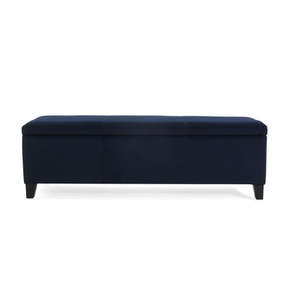 Upholstered Storage Ottoman Bench