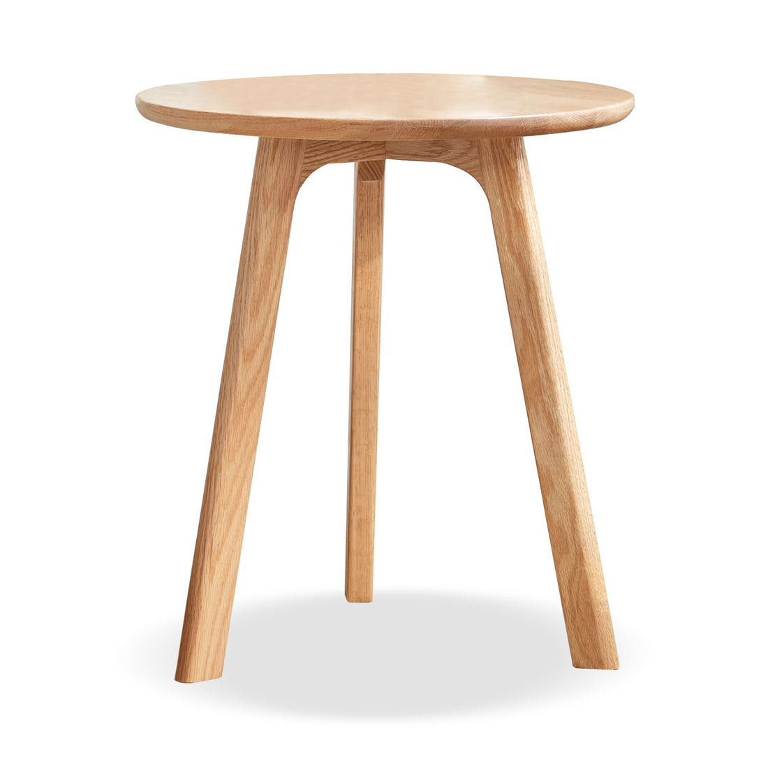 Round Small End Table, Side Table For Bedroom &amp; Balcony