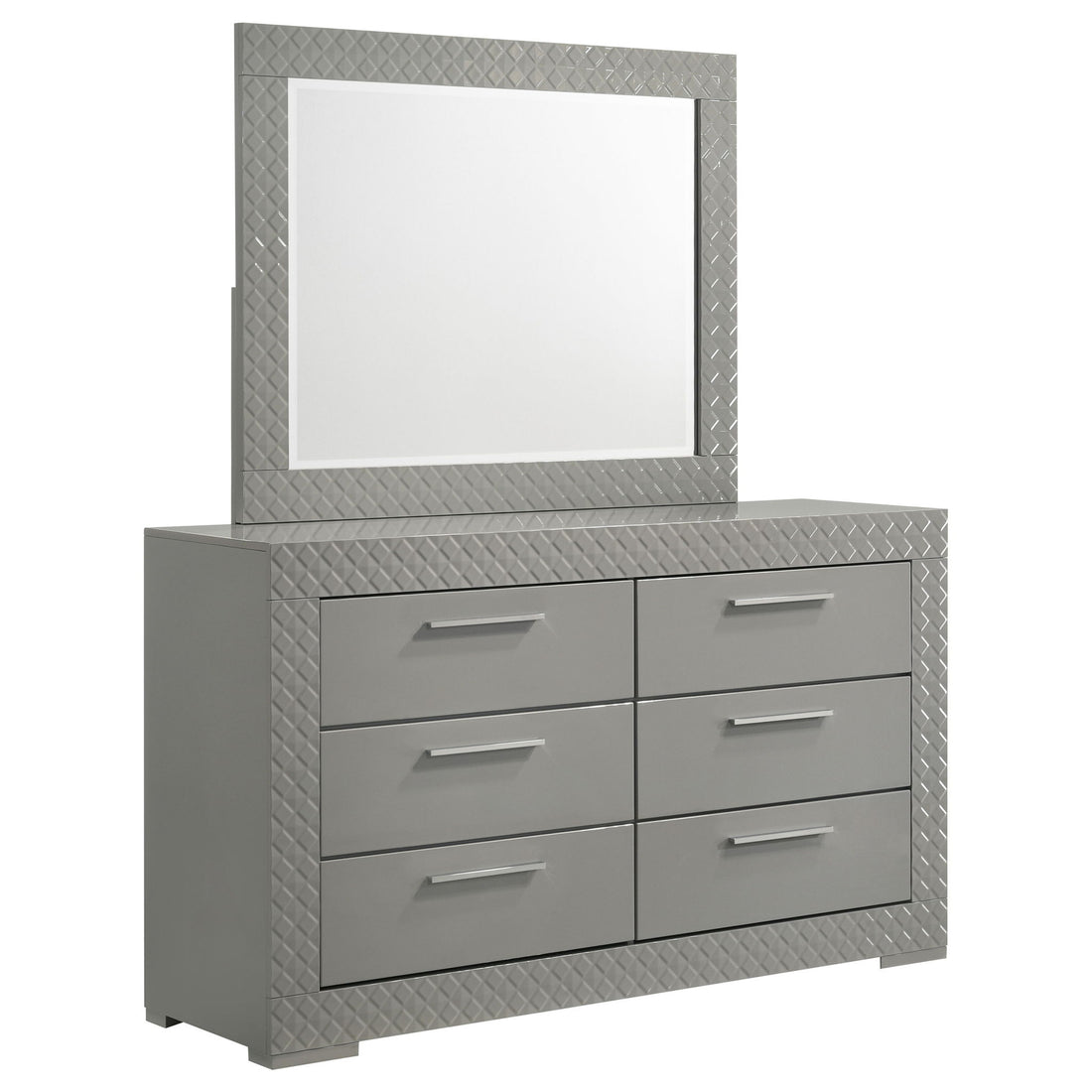 Pierce - 6 Drawer Dresser And Mirror