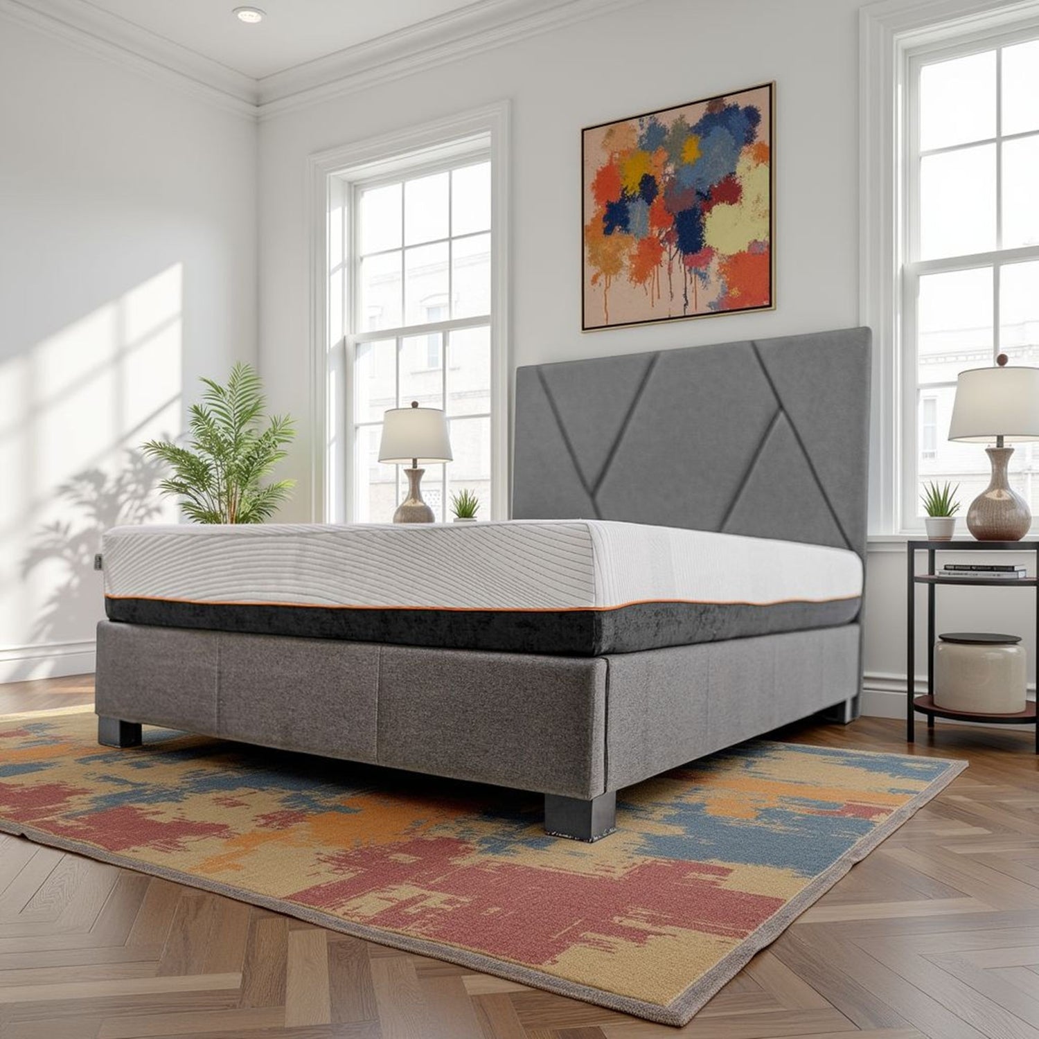 Regen - 10&quot; Cooling Copper Infused Memory Foam Mattress