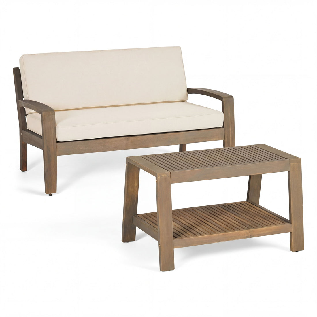 2 Piece Conversation Set, Loveseat &amp; Coffee Table