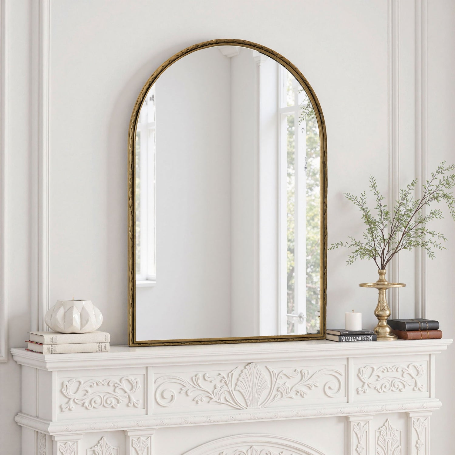 Arched Mirror With Shatterproof Glass