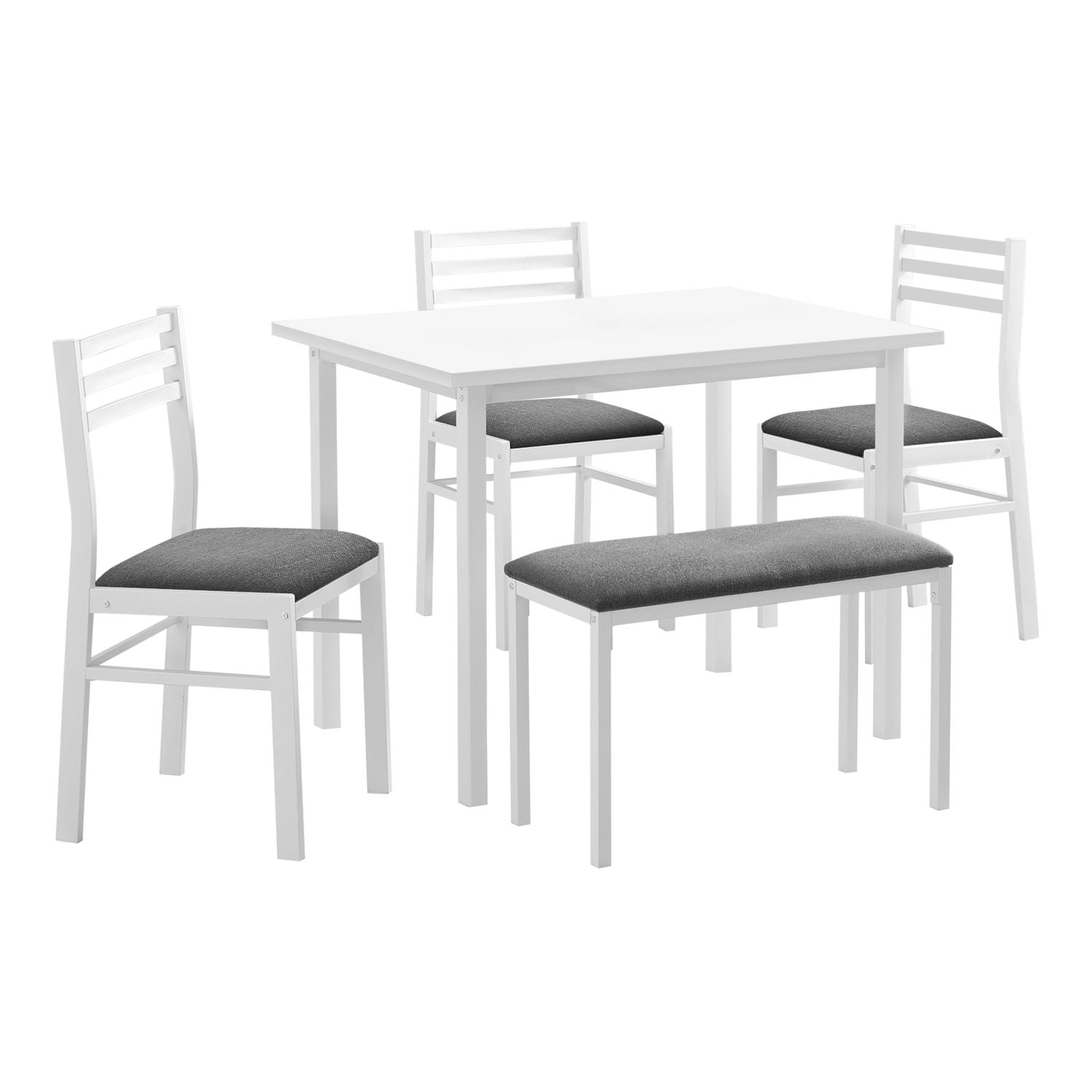 Dining Set, 5 Pieces Set, Rectangular, Small, Contemporary &amp; Modern