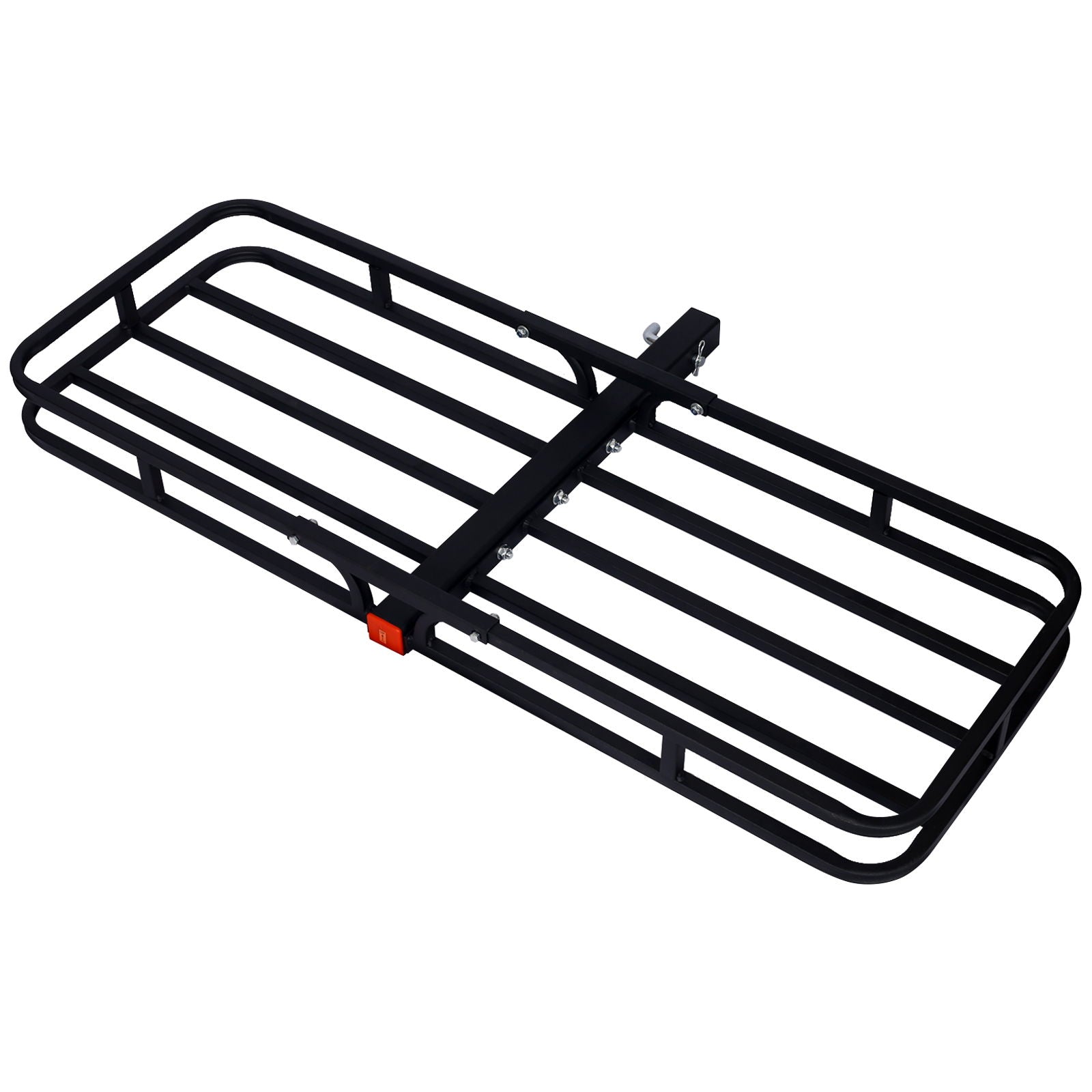 Heavy Duty Steel Hitch Mount Cargo Carrier Rack For SUV, Truck, Car With 2&quot; Receiver - Black