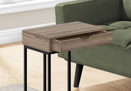 Accent Table, C - Shaped Contemporary &amp; Modern Versatile Design