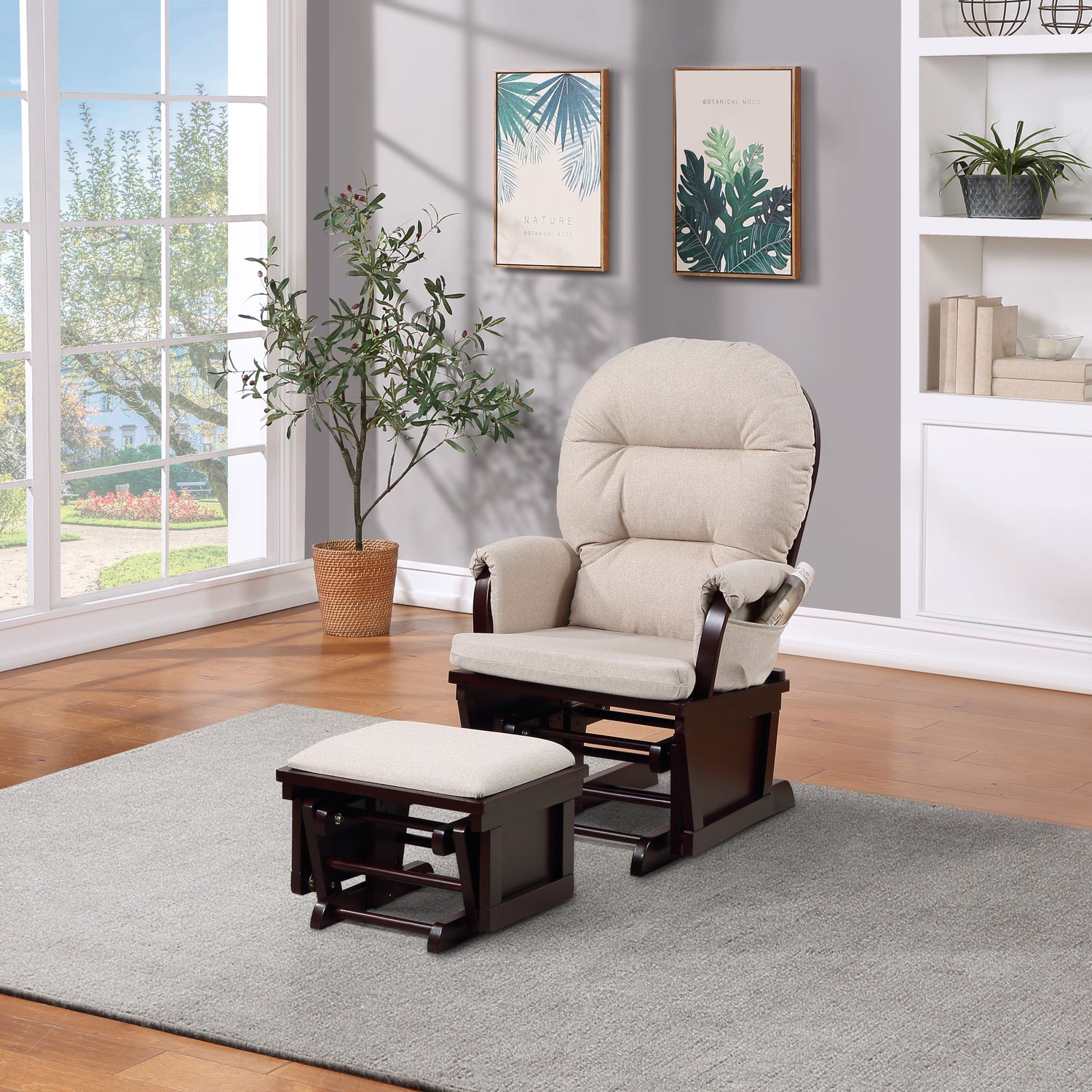 Madison - Glider &amp; Ottoman