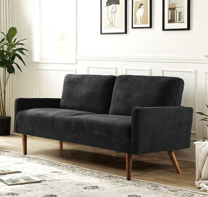 Sofa, European Style With Sleek Design, Modern &amp; Vintage Flair, Upholstered 3 Seater Couch