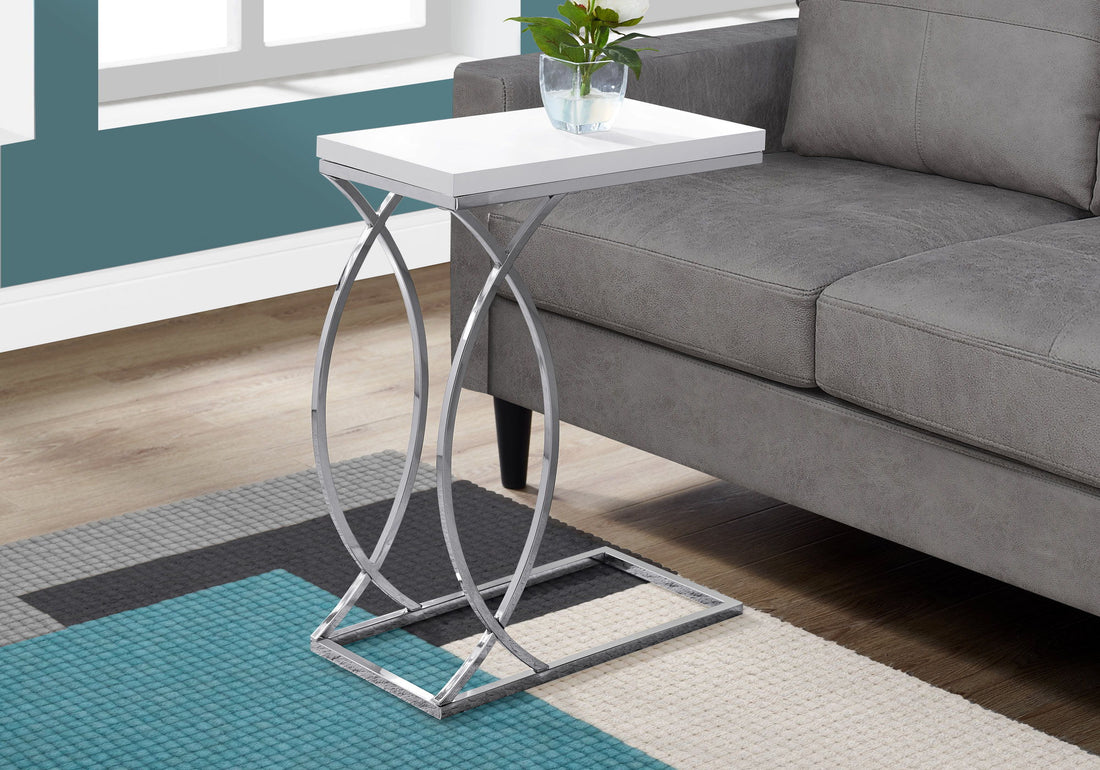 Accent Table, C - Shaped, Contemporary &amp; Modern Design