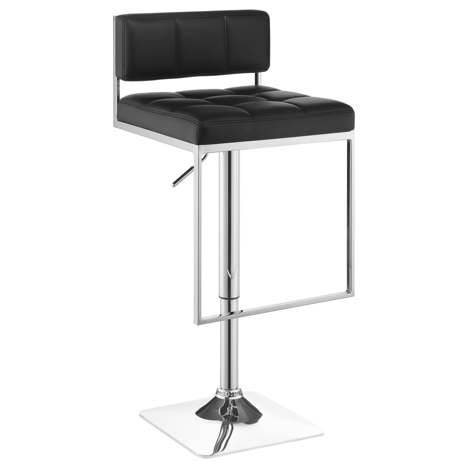Adjustable Bar Stool, Height-Adjustable For Modern Dining Spaces