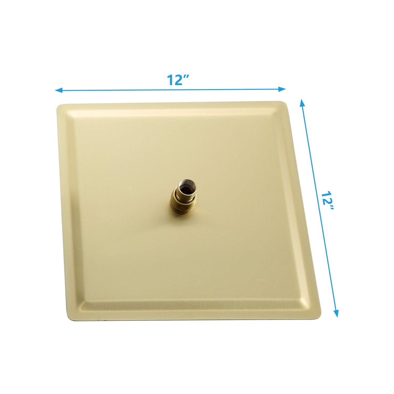 Modern 10&quot; Square Rainfall Shower Head &amp; Stainless Steel Wall Or Ceiling Mount Luxury Spa Shower Panel