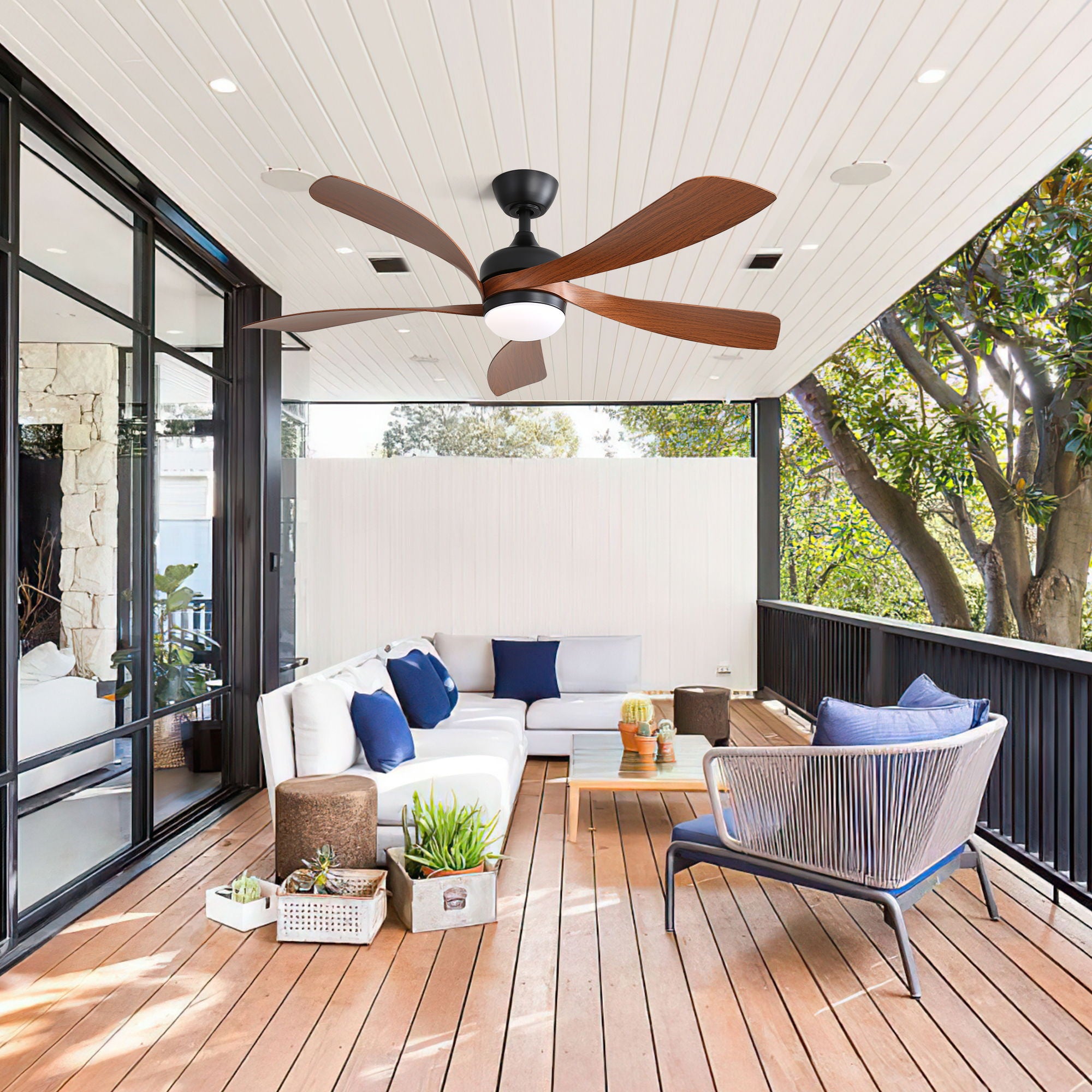 Ceiling Fan &amp; DC Motor And Integrated Light