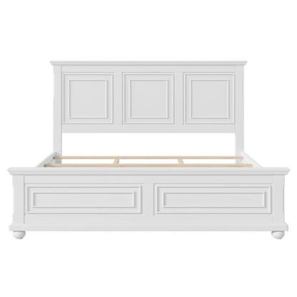Vintage Tall Headboard Bed