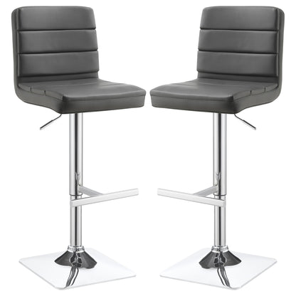 Adjustable Bar Stool (Set of 2) - Gray