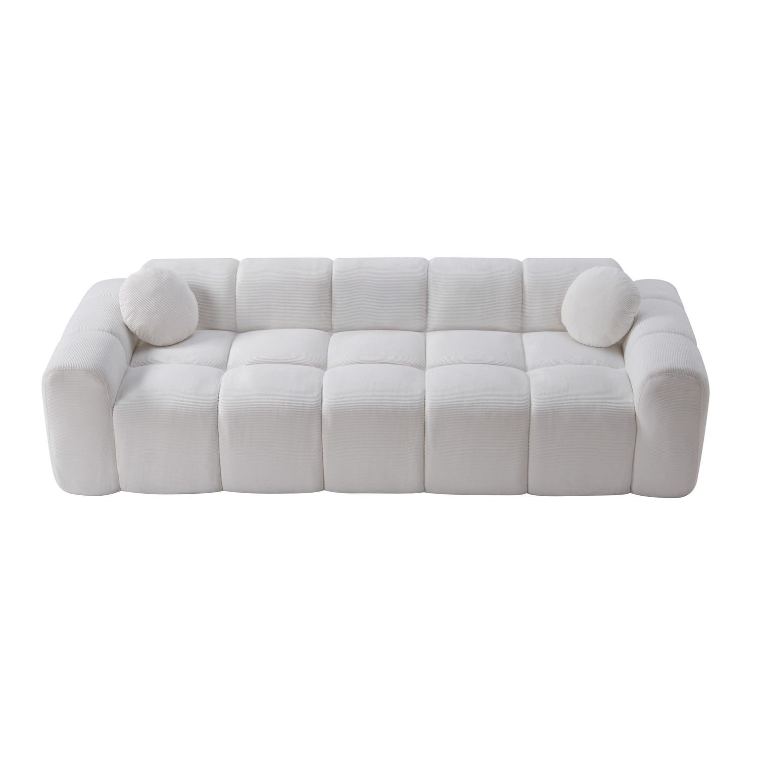 Extra Large Compression Sofa, Cloud Puff Couch For Living Room
