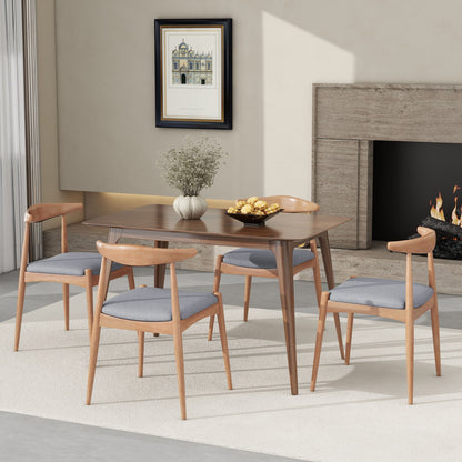 Elegant Dining Chairs With Ergonomic Backrest &amp; Comfort Cushions (Set of 2)