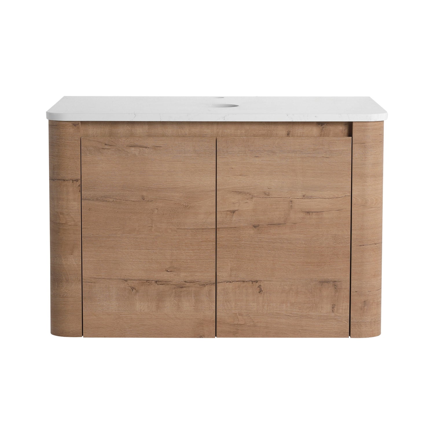 Wall Mounted Bathroom Vanity With Soft Close Door, Excluding Sink