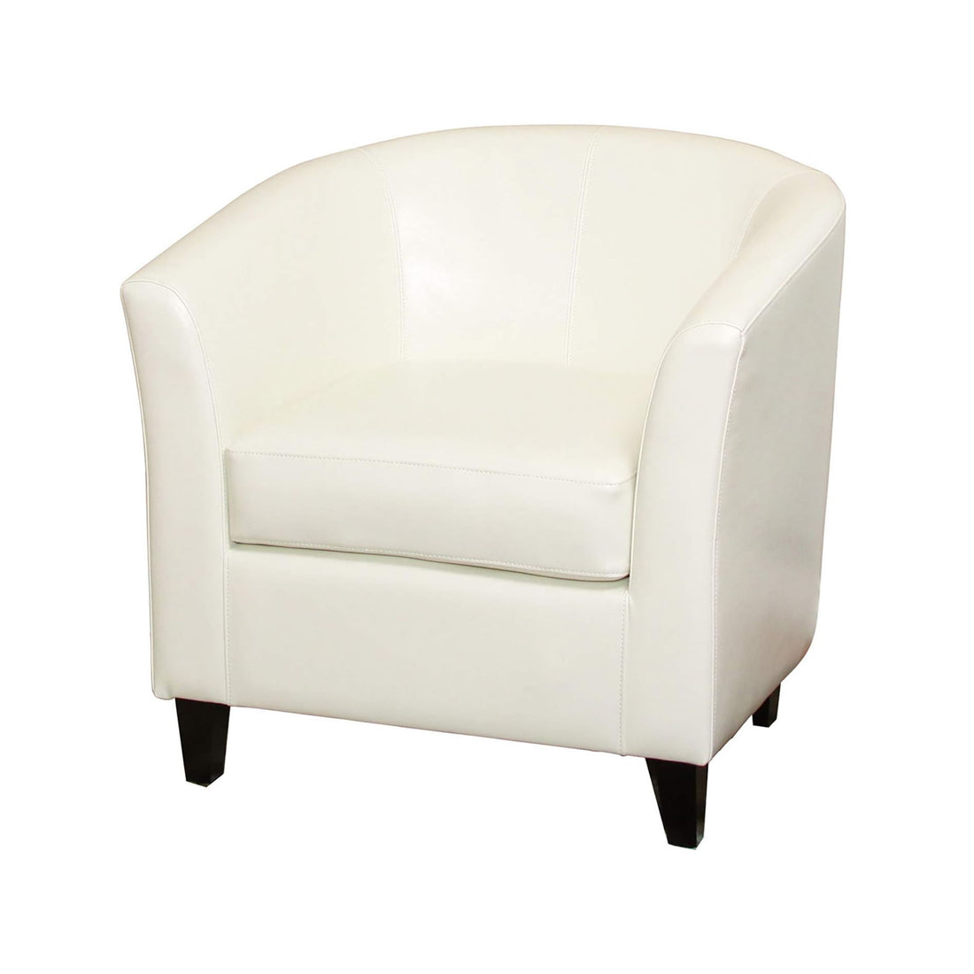 Zenithon - Upholstered Club Chair With Rounded Back