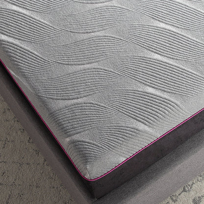 Renew - 11&quot; Queen Size Flex Head Cooling Fast Responding Latex Foam Mattress - Gray