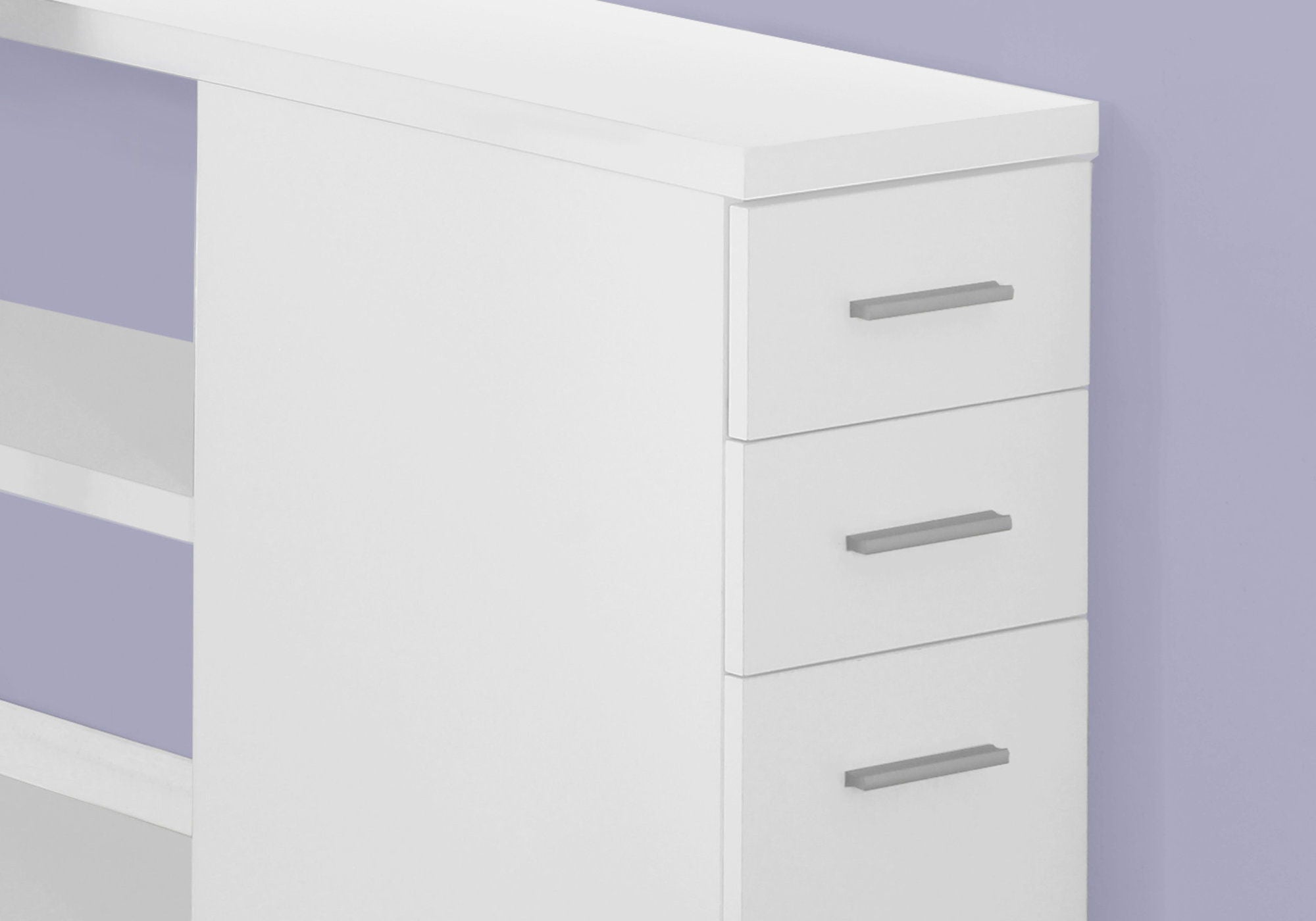 Computer Desk, Home Office, Corner, Left, Right Set - Up, Storage Drawers, L Shape, Laptop, And Contemporary &amp; Modern