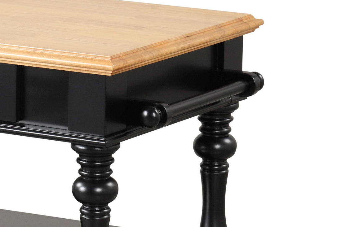 Kitchen Island - Black