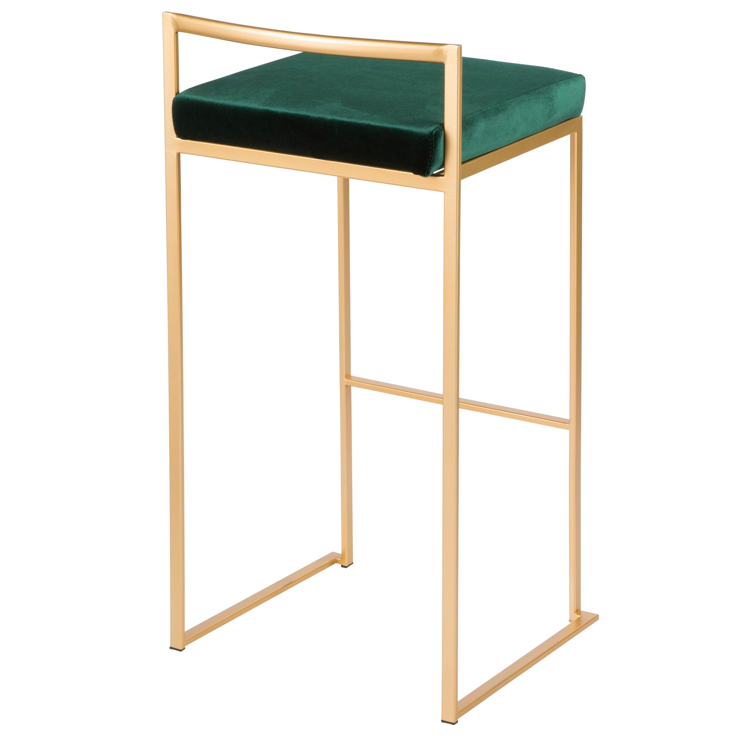 Fuji - Contemporary / Glam &amp; Quality Construction Barstool