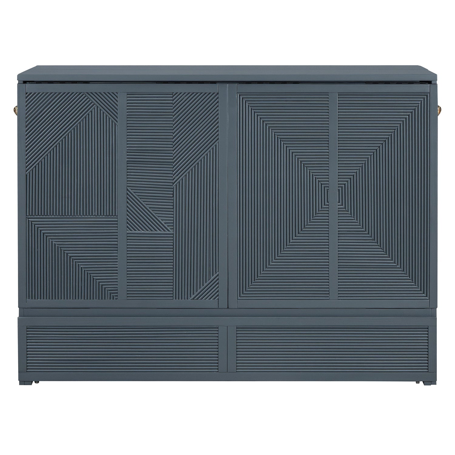 Murphy Bed With Large Drawer, USB Ports And Outlets