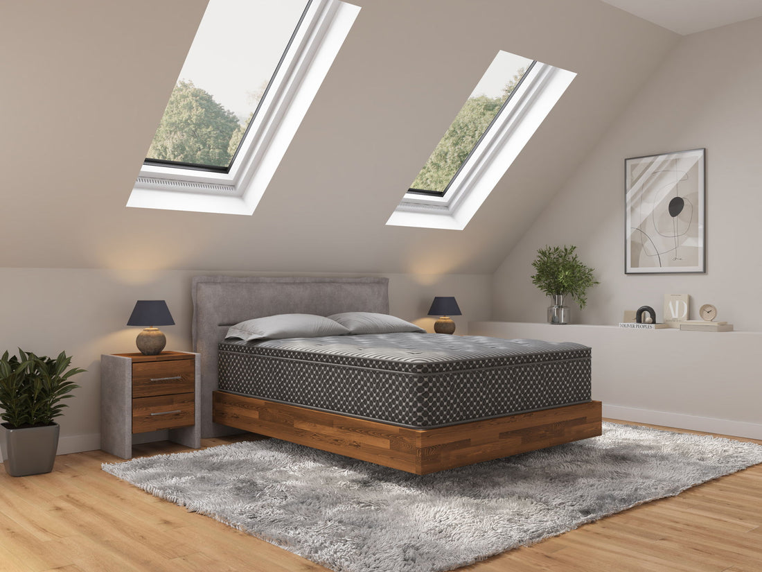 13&quot; Quilted Eurotop Hybrid Mattress, Plush