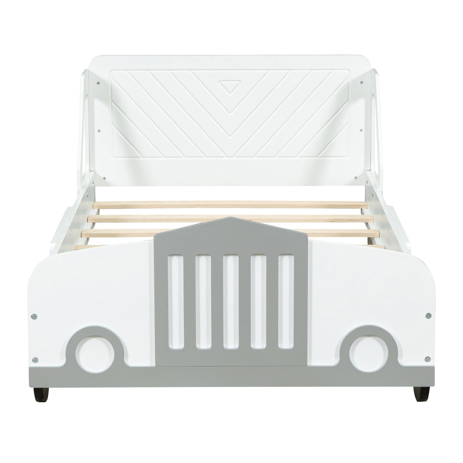 Car Shaped Platform Bed With Wheels