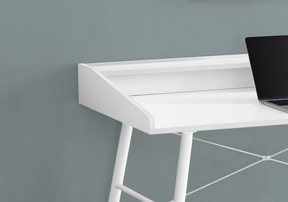 Computer Desk For Home Office, Laptop Storage Shelves, Contemporary &amp; Modern