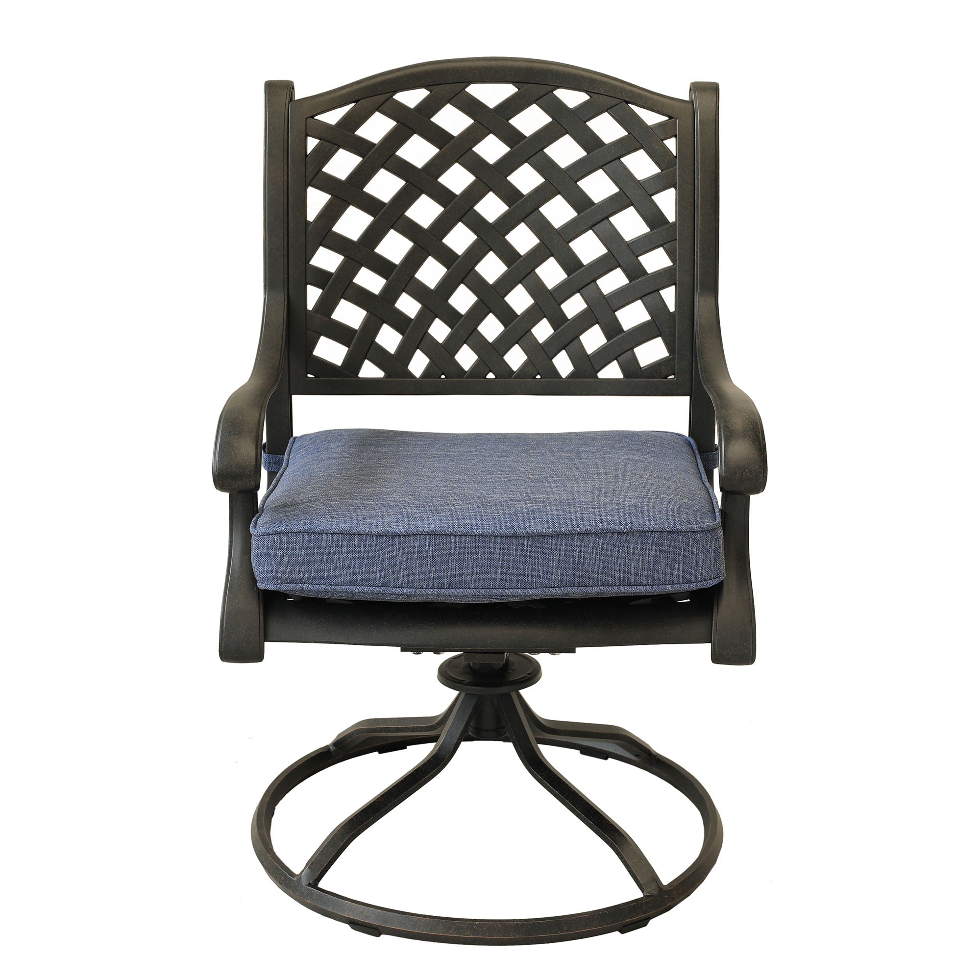 Round 4 Person 51.97&quot; Long Dining Set With Cushions