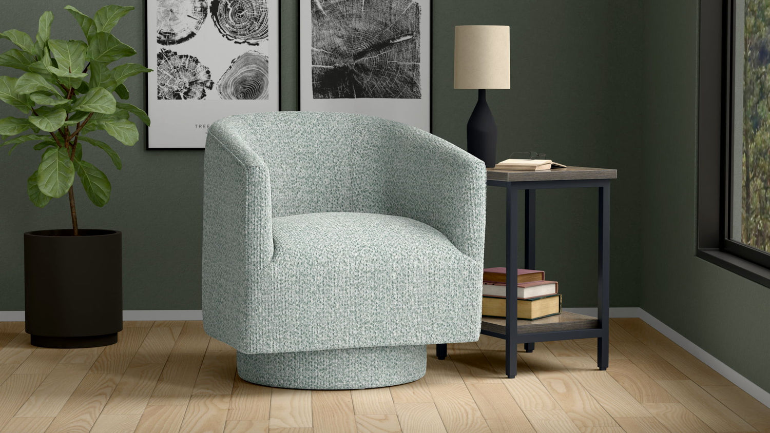 Bralin - Swivel Accent Chair
