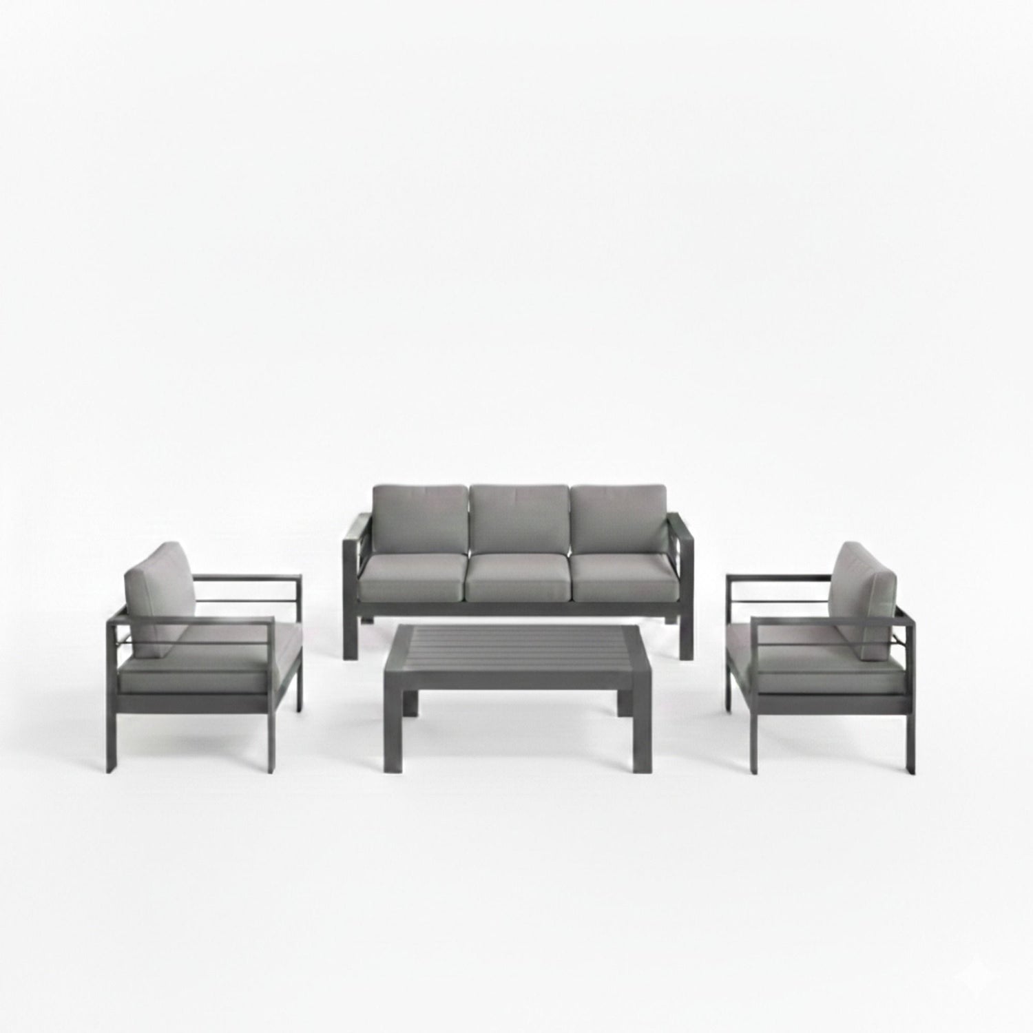 Outdoor Patio Set, All-Weather &amp; Thick Cushions