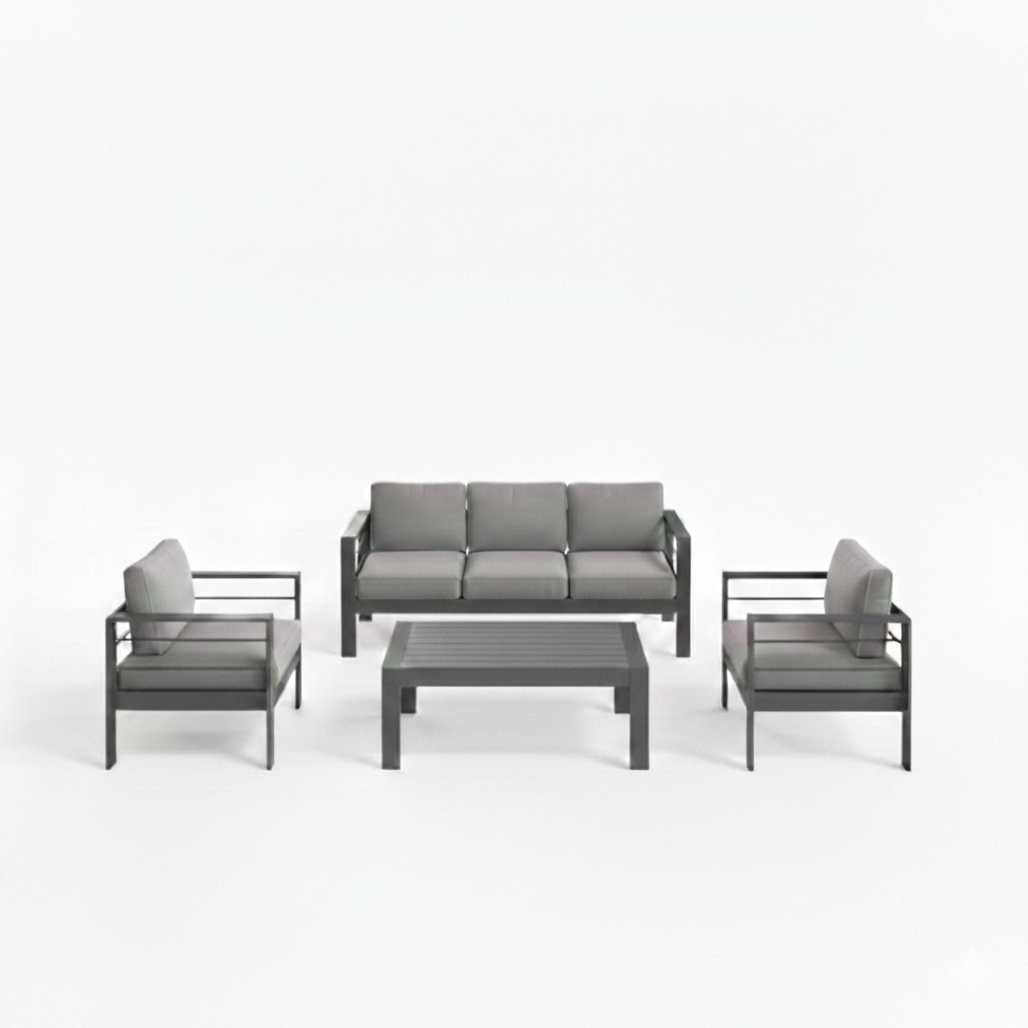 Outdoor Patio Set, All-Weather &amp; Thick Cushions