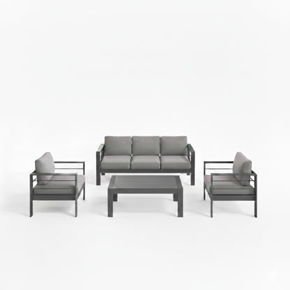 Outdoor Patio Set, All-Weather &amp; Thick Cushions