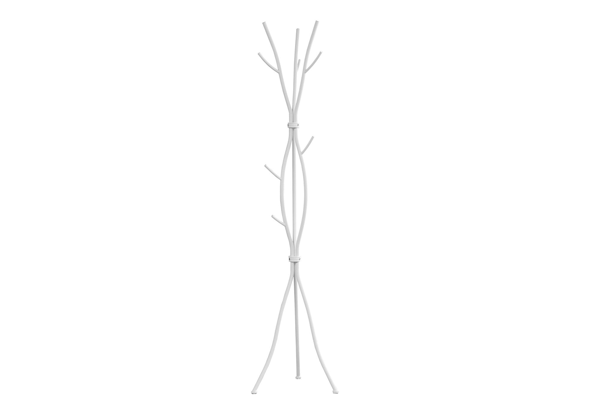 Coat Rack, Hall Tree, Free Standing, 11 Hooks, Entryway, Contemporary &amp; Modern