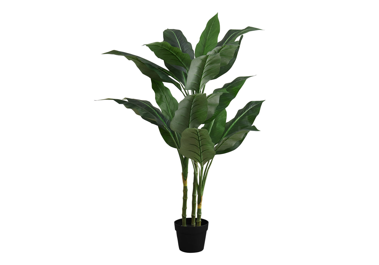 42&quot; Tall, Artificial Plant, Evergreen Tree, Indoor, Faux, Fake, Floor, Greenery, Potted, Decorative - Green / Black