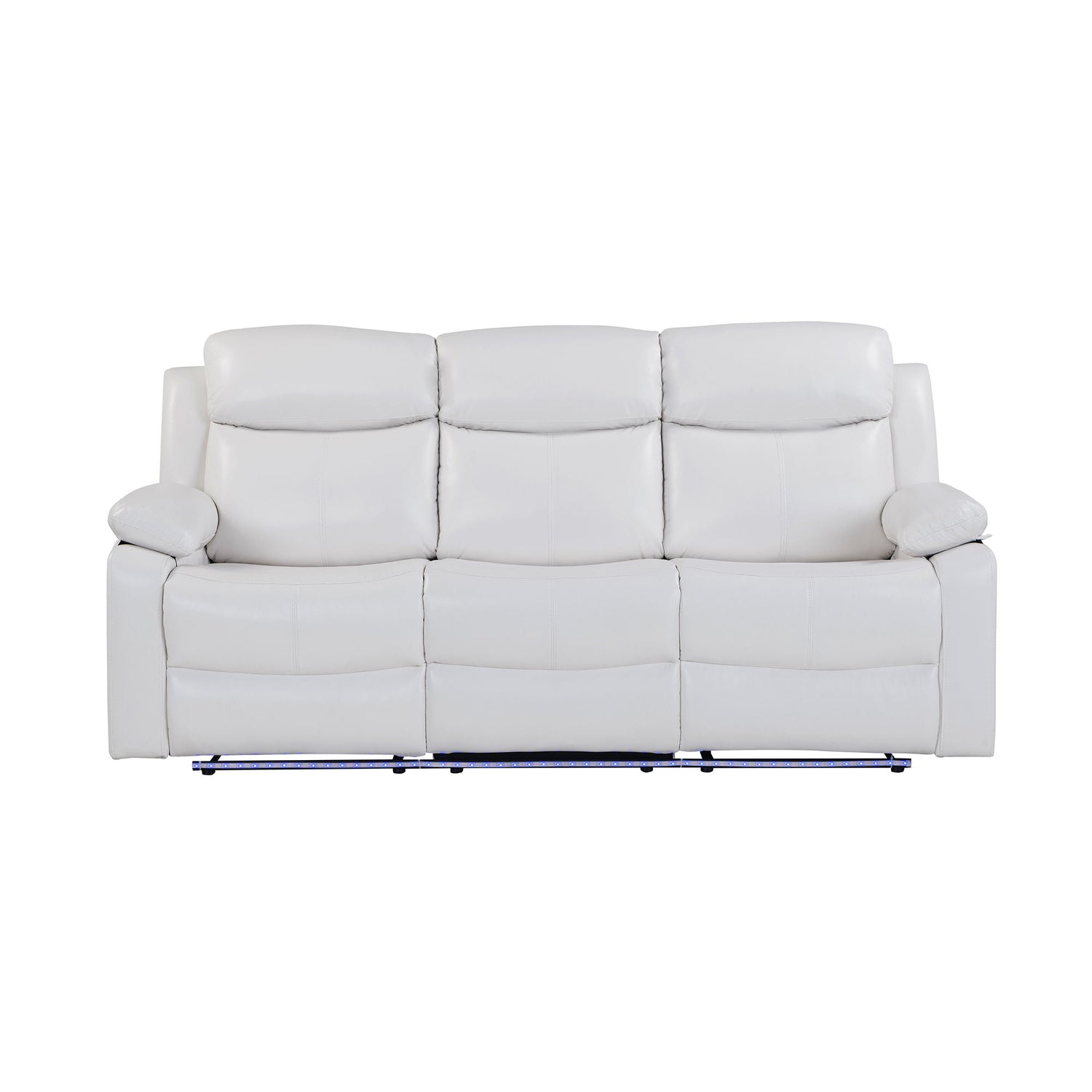 Blanche - Reclining Set With LED Lights, Speaker