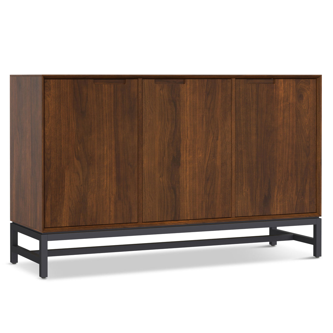 Banting - 3 Door Sideboard Buffet With Adjustable Shelves - Natural Walnut