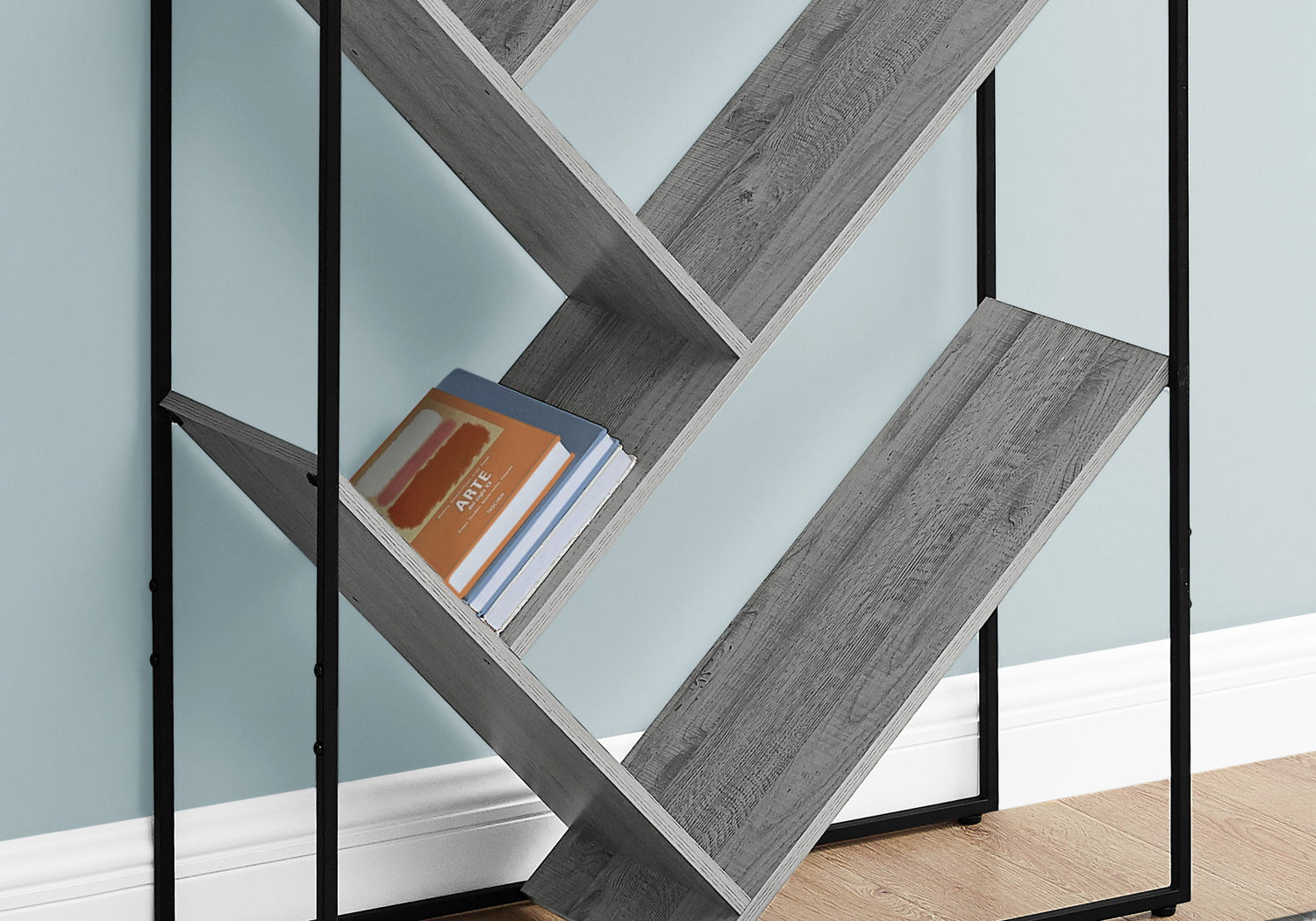 Bookshelf, Bookcase, Etagere, 3 Tier, Office, Contemporary &amp; Modern